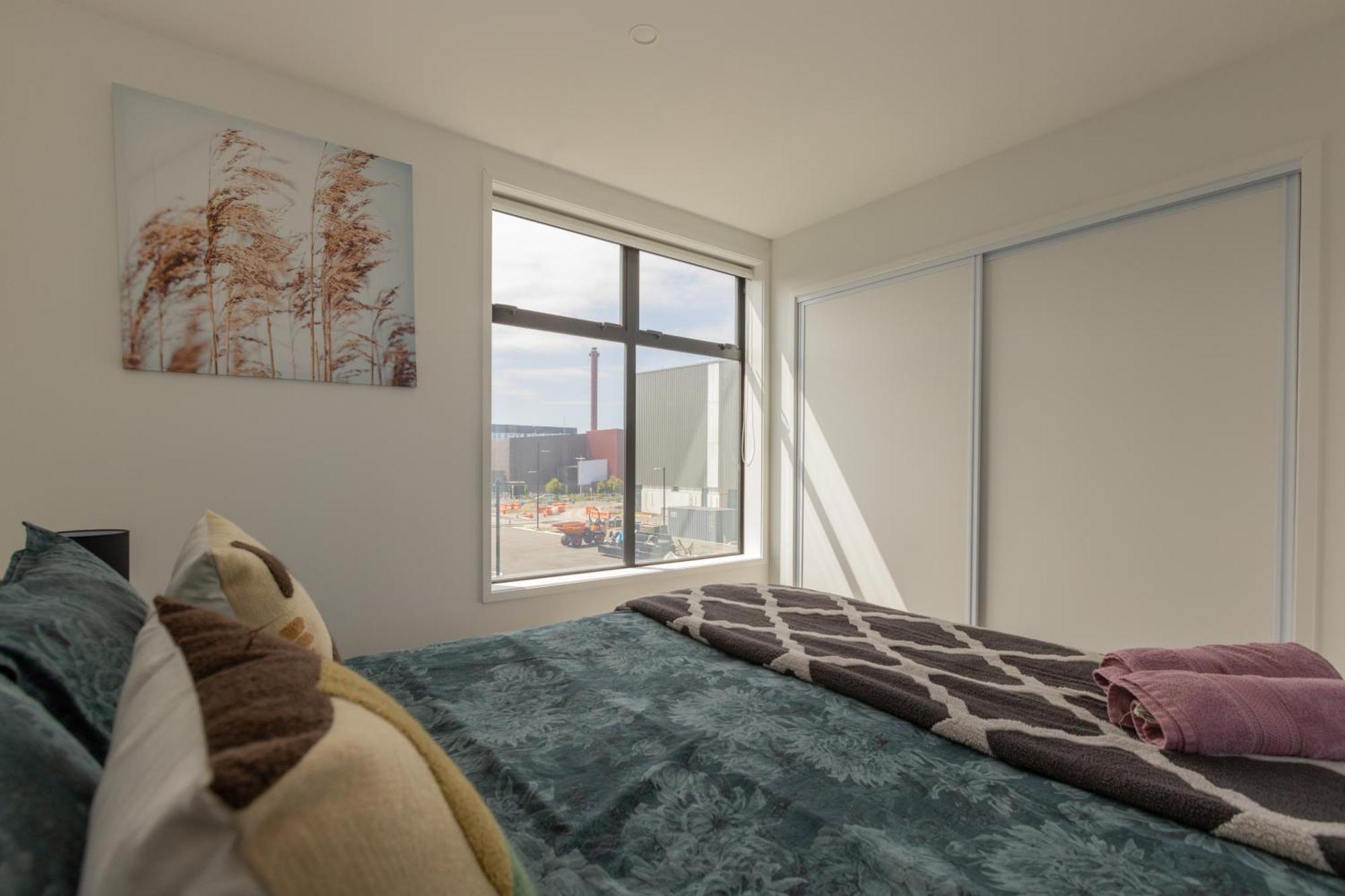 Luxury 2 Bedroom Townhouse By Hagley Park In Cbd クライストチャーチ エクステリア 写真